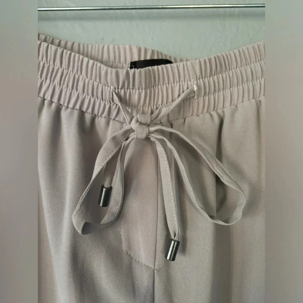 TopShop, ladies, elastic waist, drawstring, zipper ankle, slim, jogger, US 4 - Picture 11 of 13